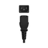 Hama 00200738 Power cord, Plug with Earth Contact 3-pin 2.5m