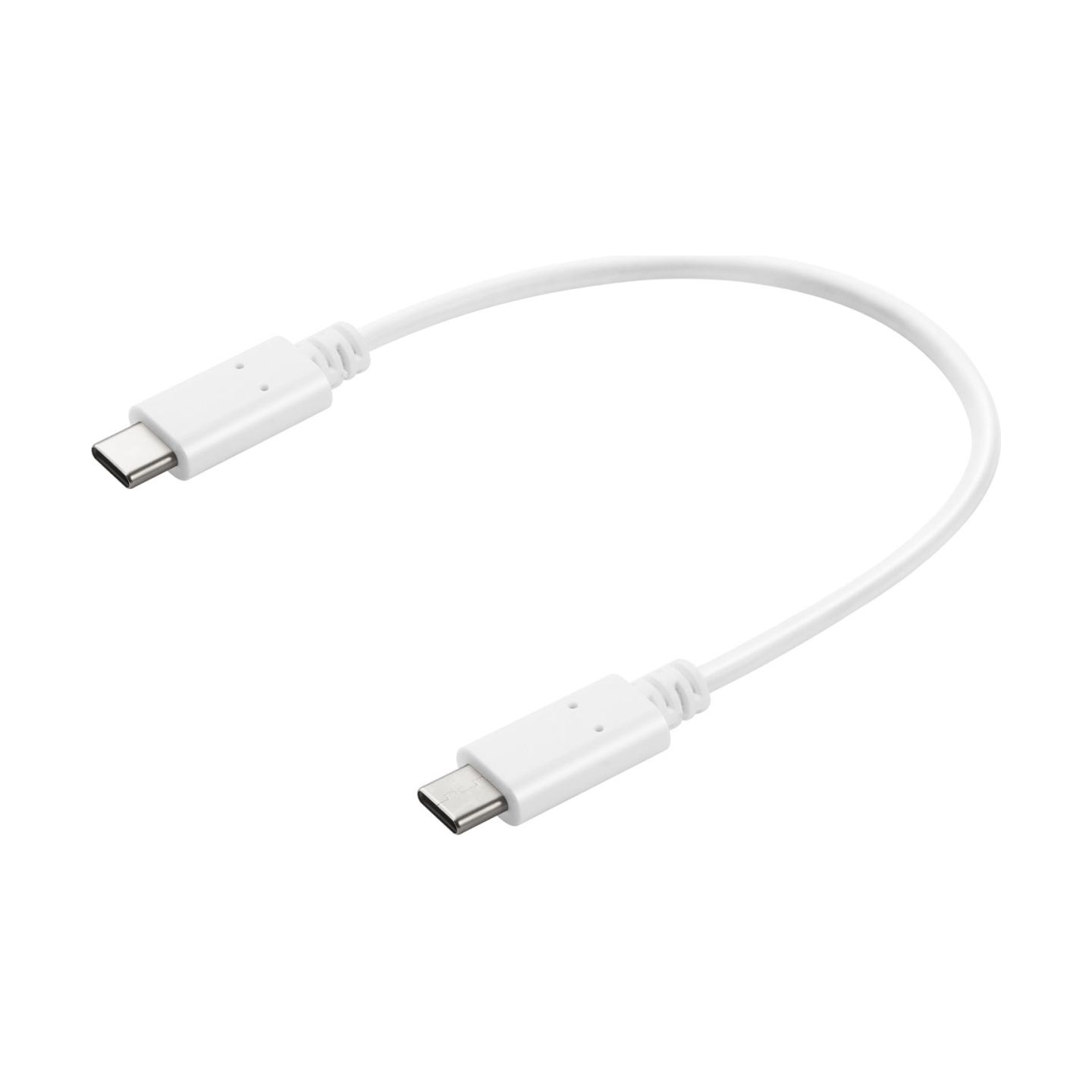 Sandberg 136-30 USB-C to USB-C Charge Cable White, 0.2M
