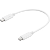 Sandberg 136-30 USB-C to USB-C Charge Cable White, 0.2M