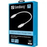 Sandberg 136-30 USB-C to USB-C Charge Cable White, 0.2M