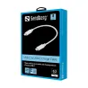 Sandberg 136-30 USB-C to USB-C Charge Cable White, 0.2M