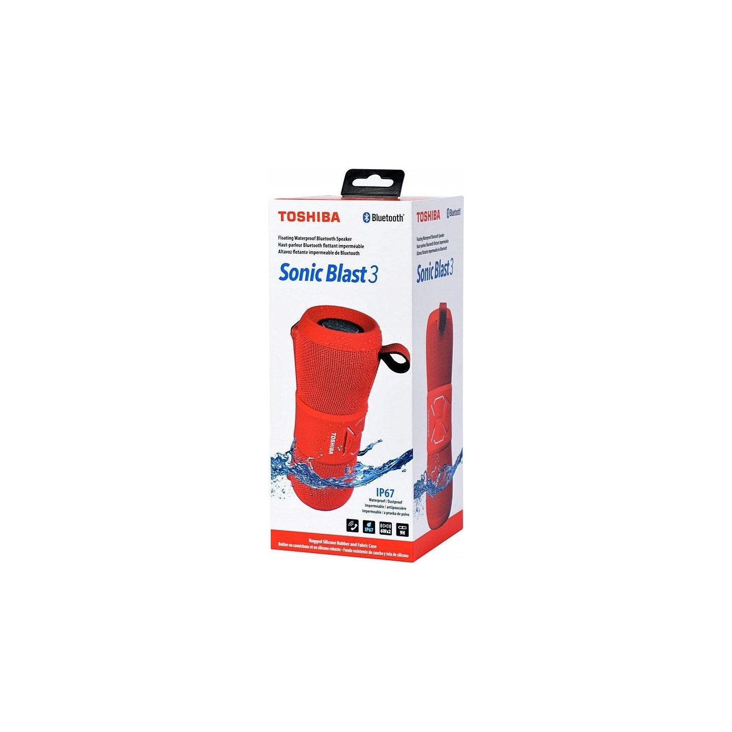Toshiba Sonic Blast 3 TY-WSP200 Red