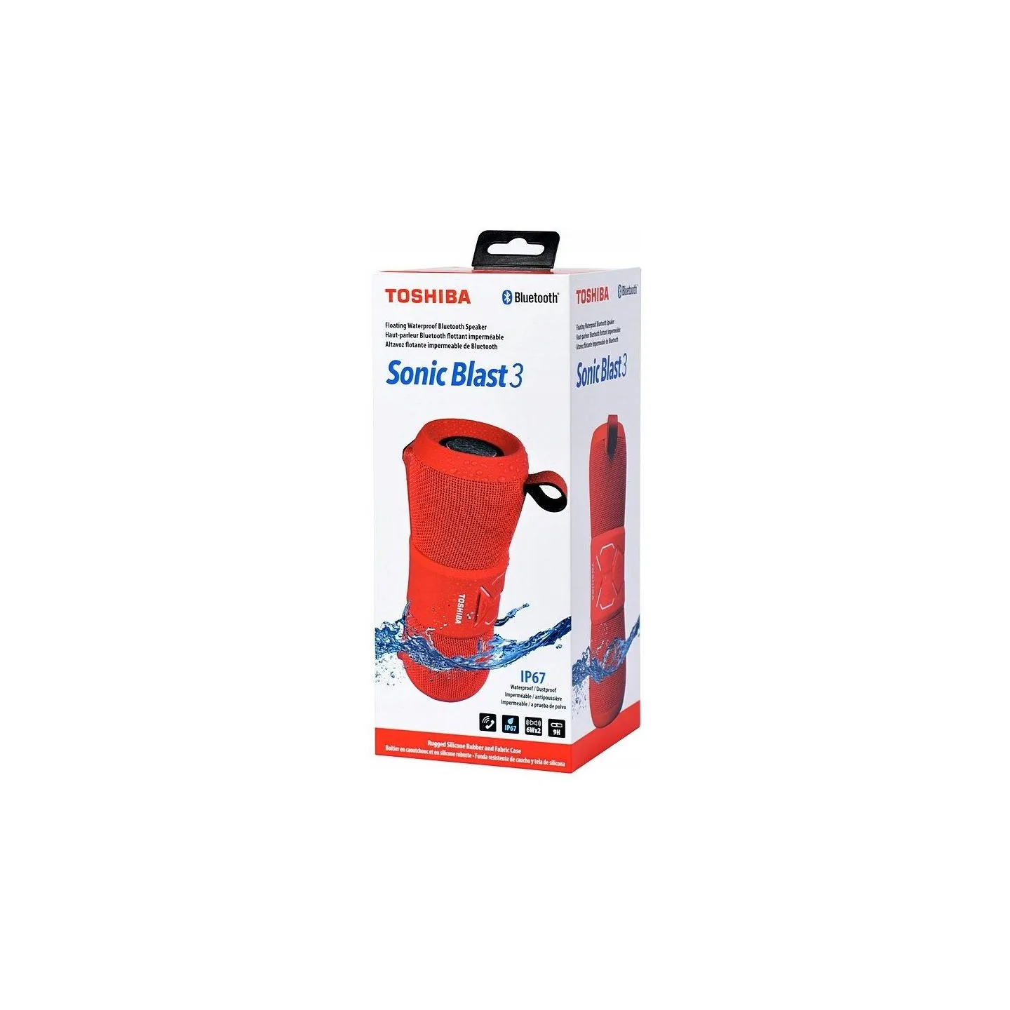Toshiba Sonic Blast 3 TY-WSP200 Red