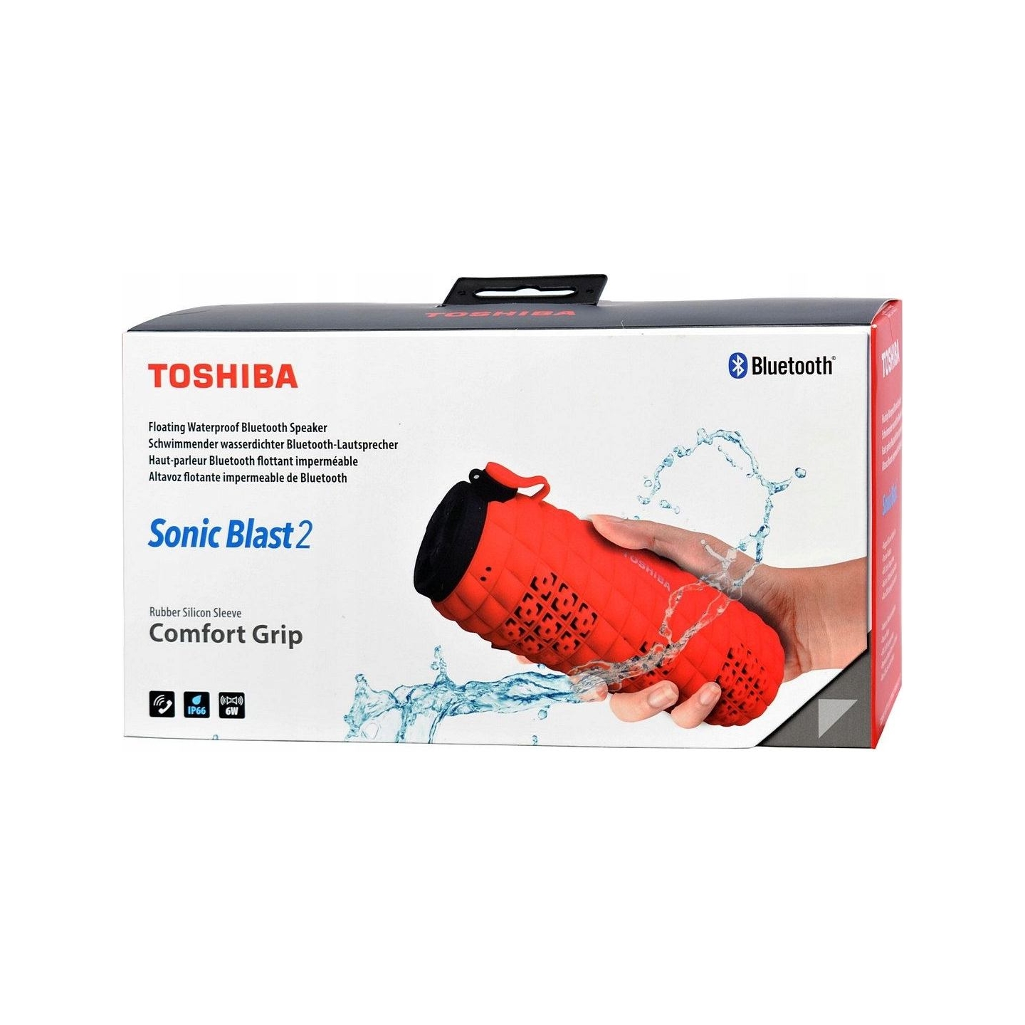 Toshiba Sonic Blast 2 TY-WSP80 Red