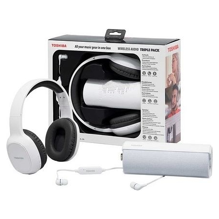 Toshiba Wireless Audio Triple Pack HSP-3P19 White