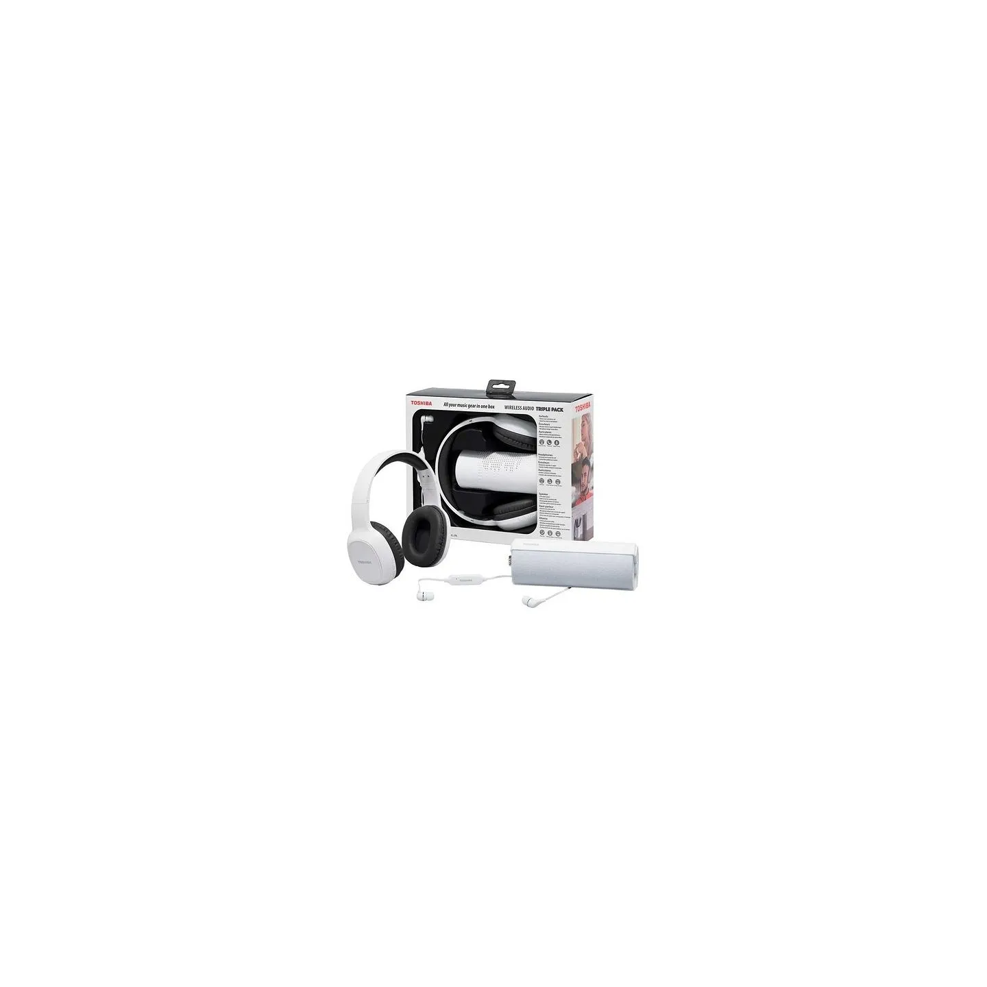 Toshiba Wireless Audio Triple Pack HSP-3P19 White