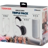 Toshiba Wireless Audio Triple Pack HSP-3P19 White