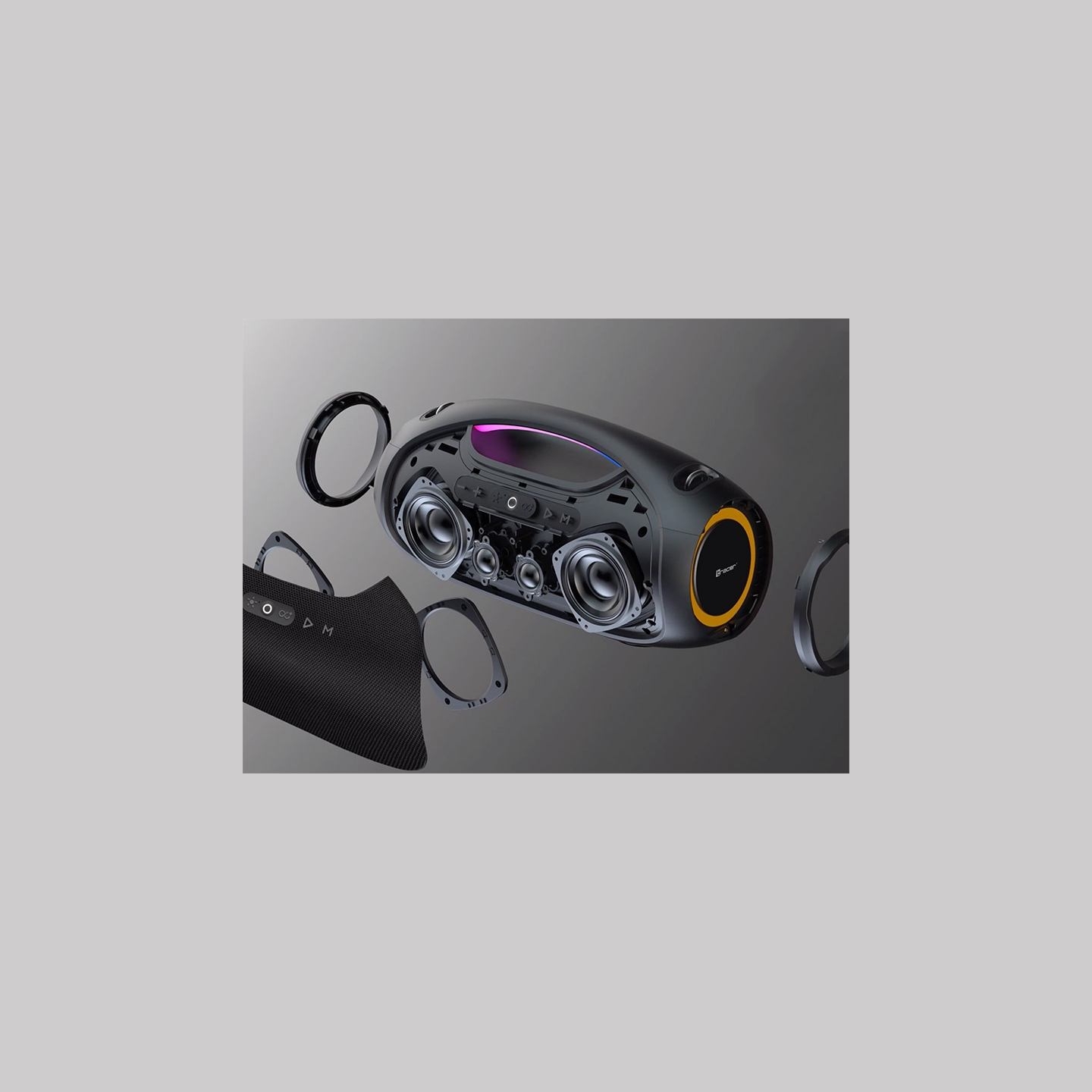 Tracer Speakers Magnus PRO TWS BT BLACK