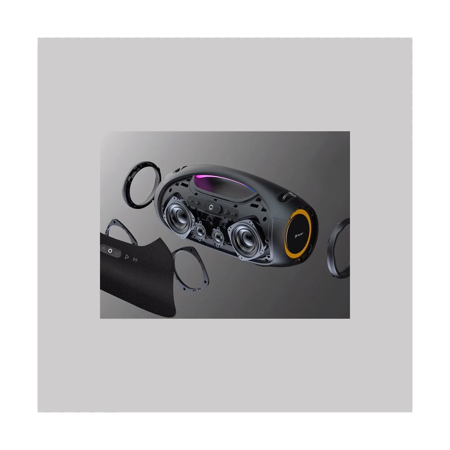 Tracer Speakers Magnus PRO TWS BT BLACK