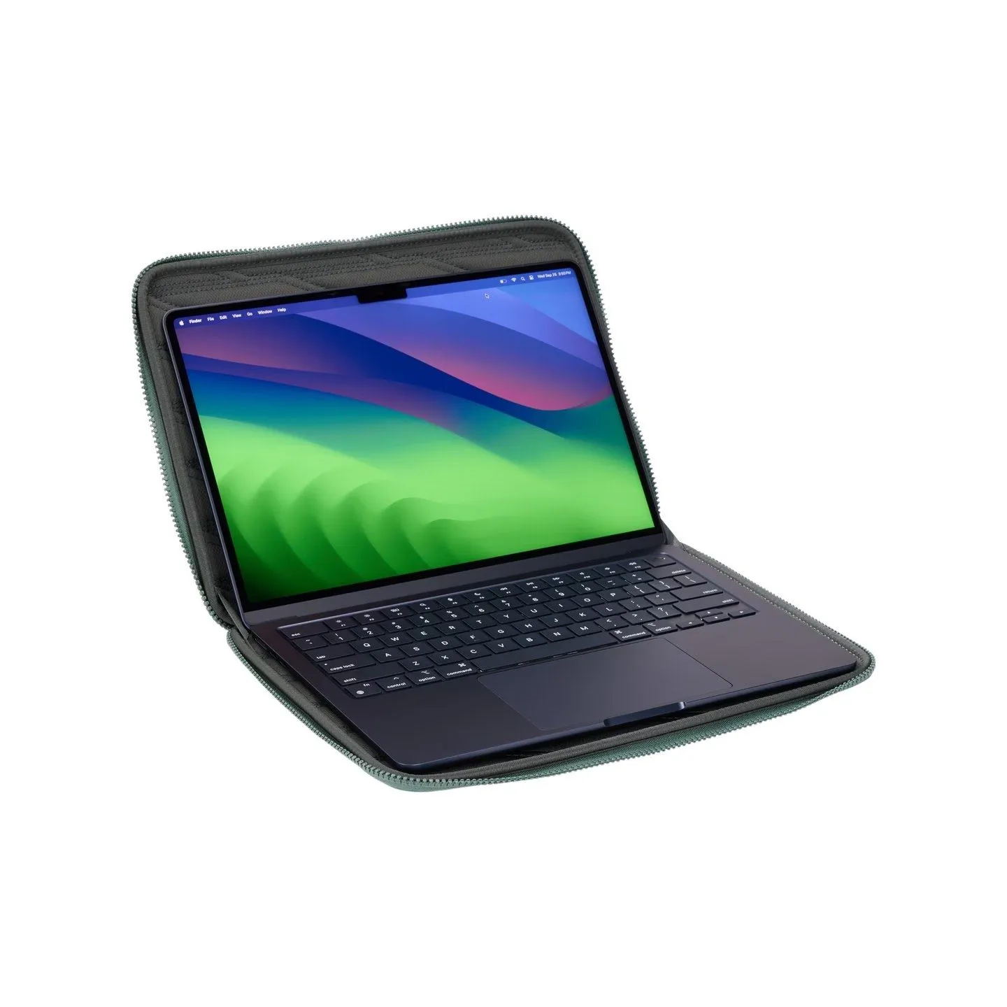 Thule 5411 Gauntlet 5 Sleeve MacBook  13" Air/14" Pro Hazy Green