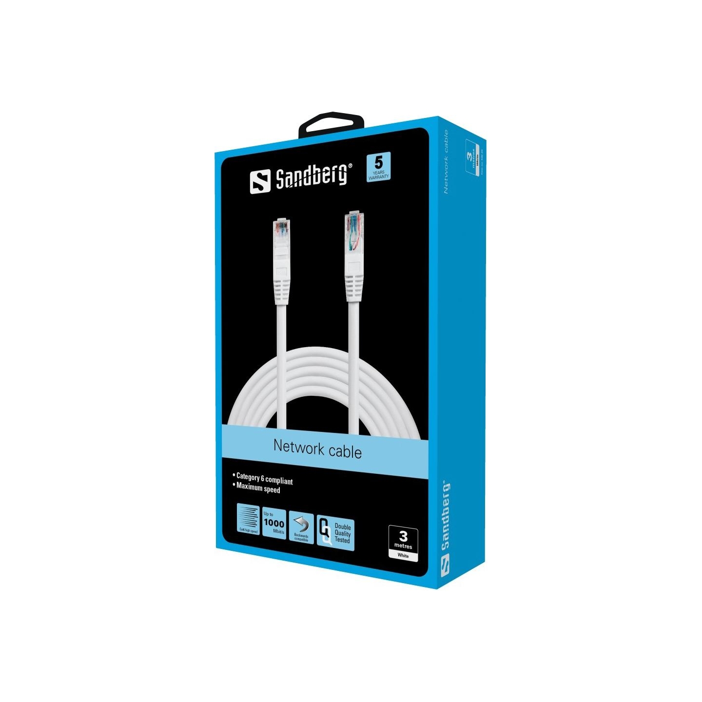 Sandberg 506-95 Network Cable UTP Cat6 3m