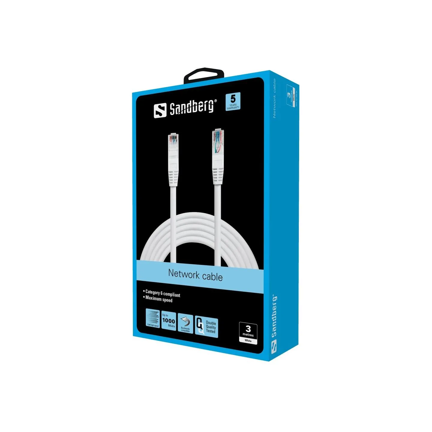 Sandberg 506-95 Network Cable UTP Cat6 3m