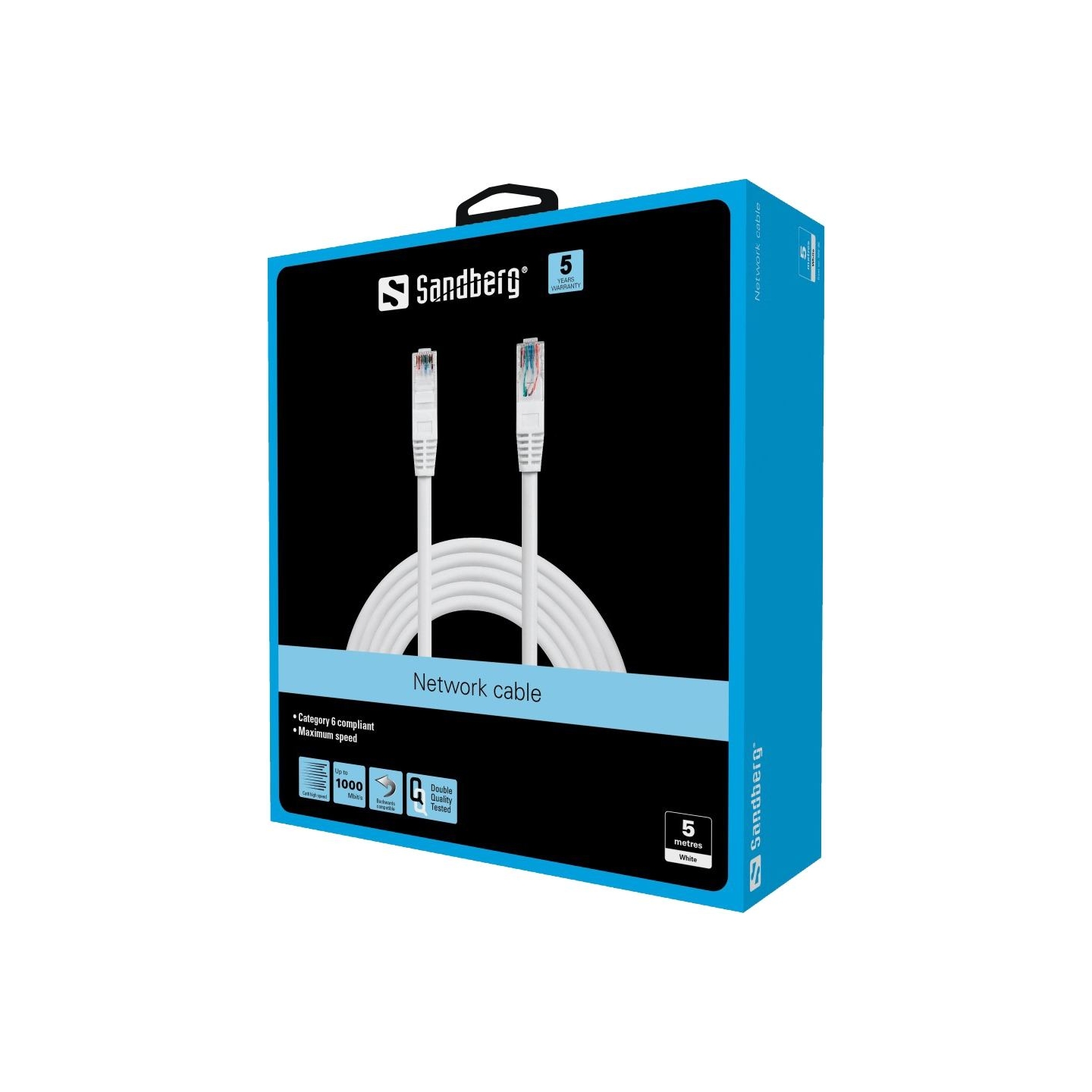 Sandberg 506-96 Network Cable UTP Cat6 5m