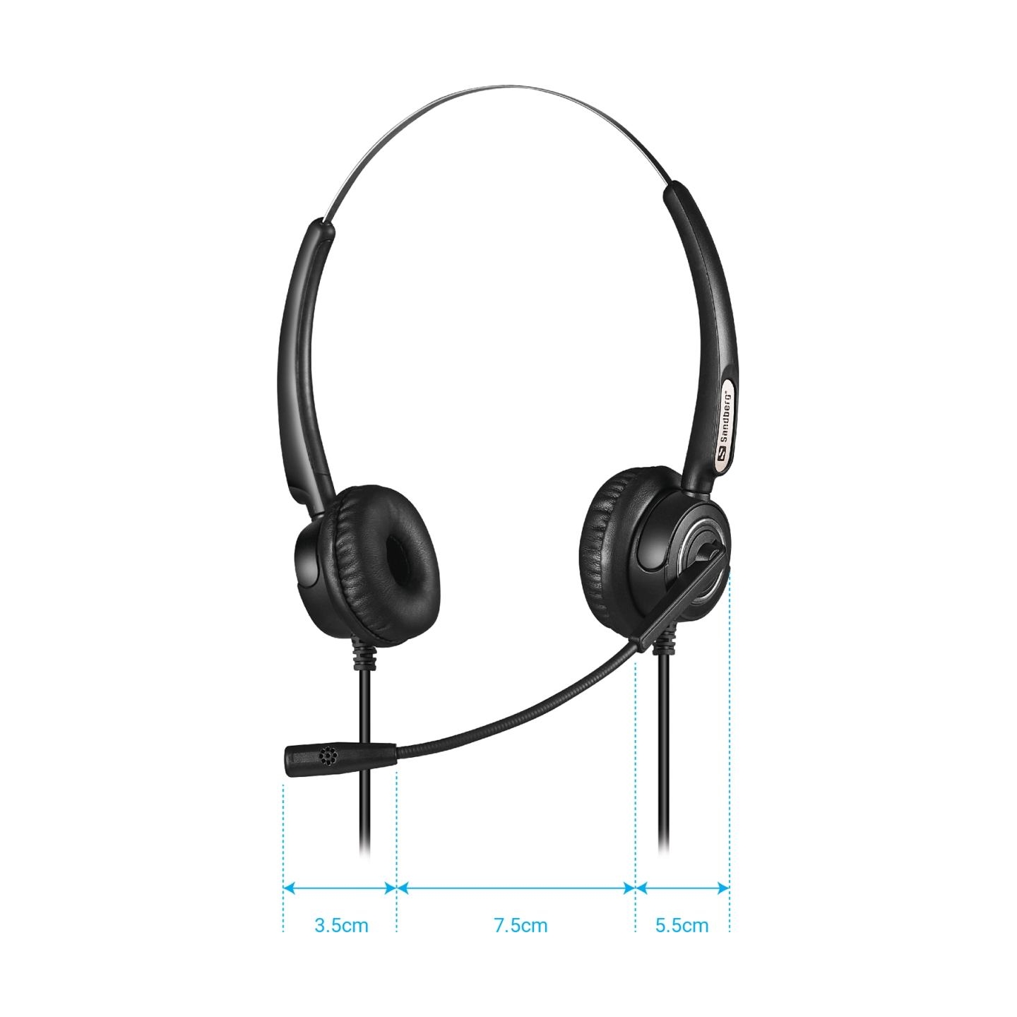 Sandberg 126-13 USB Office Headset Pro Stereo