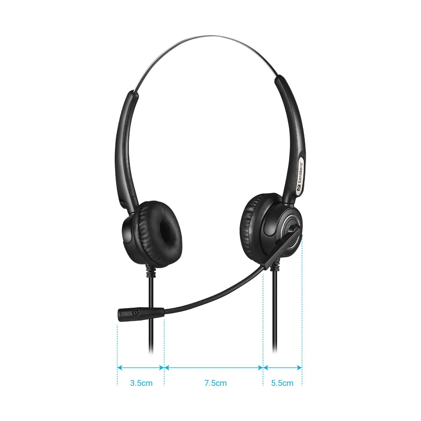 Sandberg 126-13 USB Office Headset Pro Stereo
