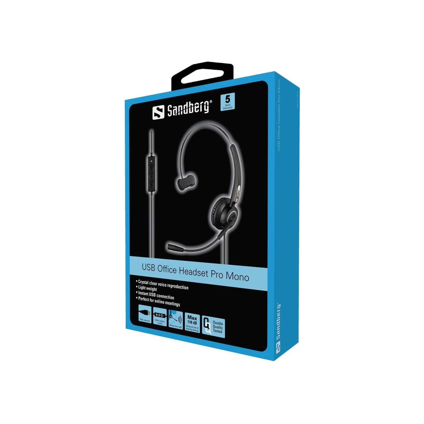 Sandberg 126-14 USB Office Headset Pro Mono