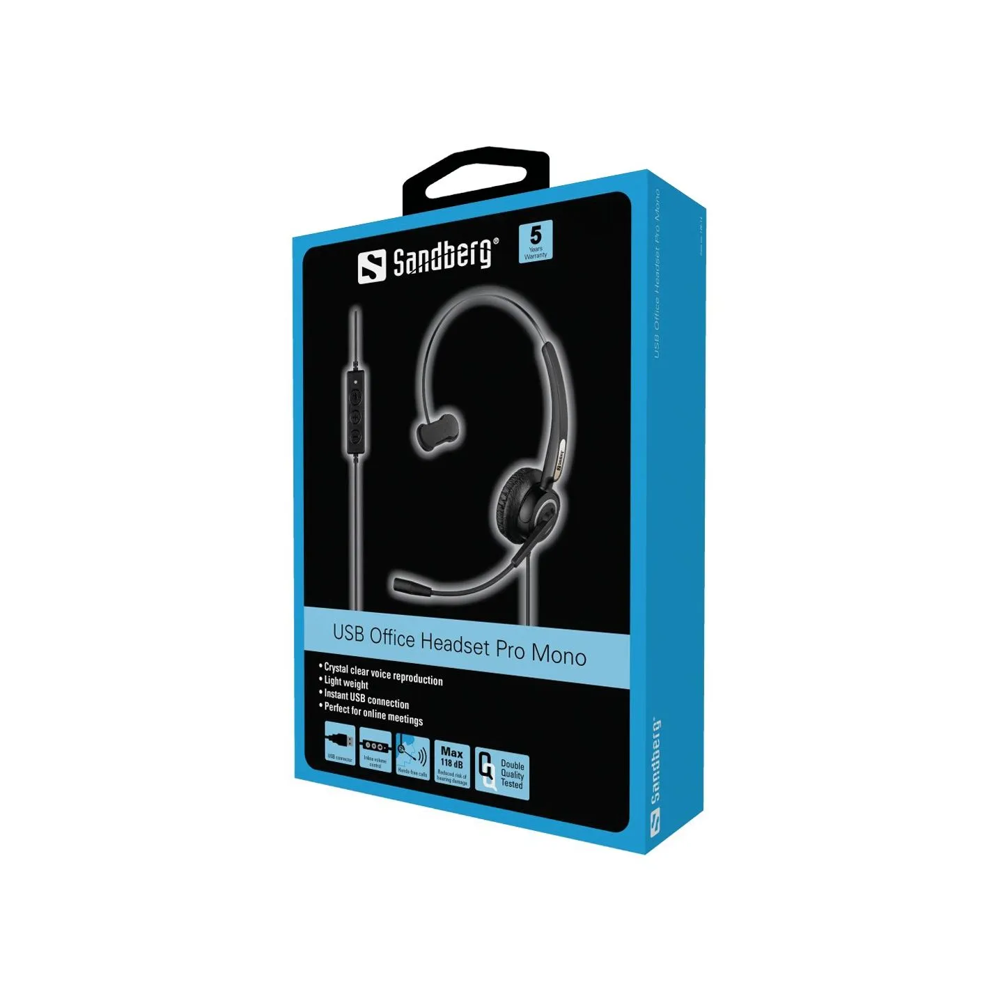 Sandberg 126-14 USB Office Headset Pro Mono