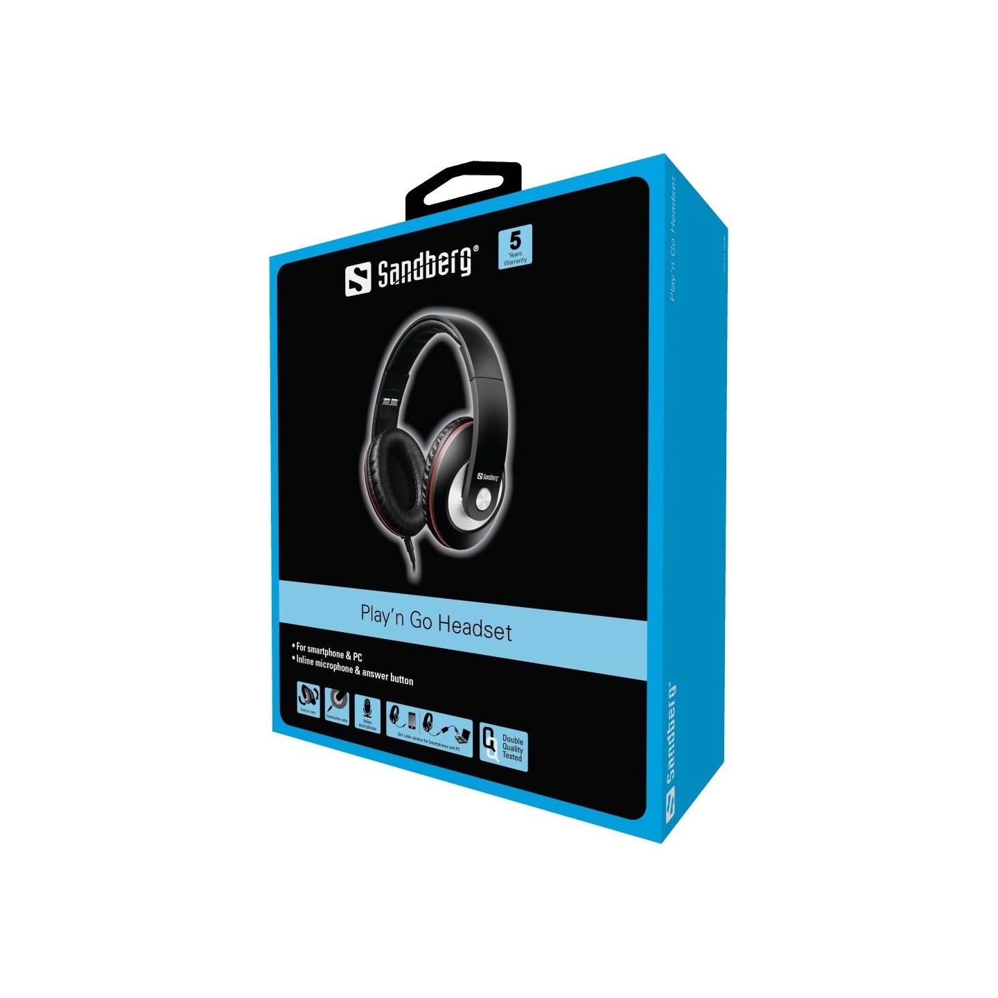 Sandberg 125-86 Playn Go Headset Black