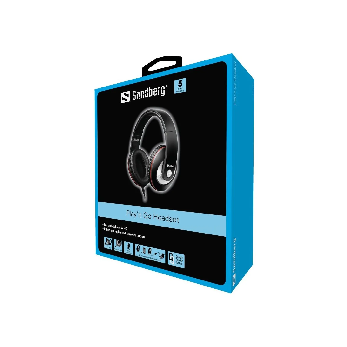 Sandberg 125-86 Playn Go Headset Black
