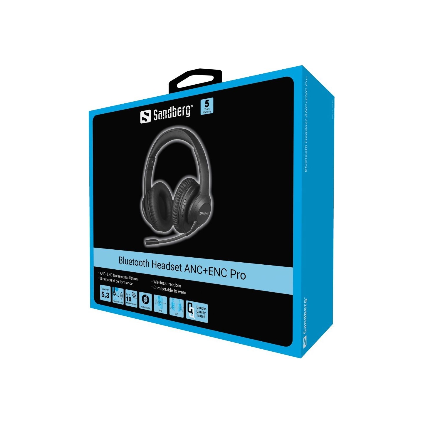 Sandberg 126-45 Bluetooth Headset ANC+ENC Pro