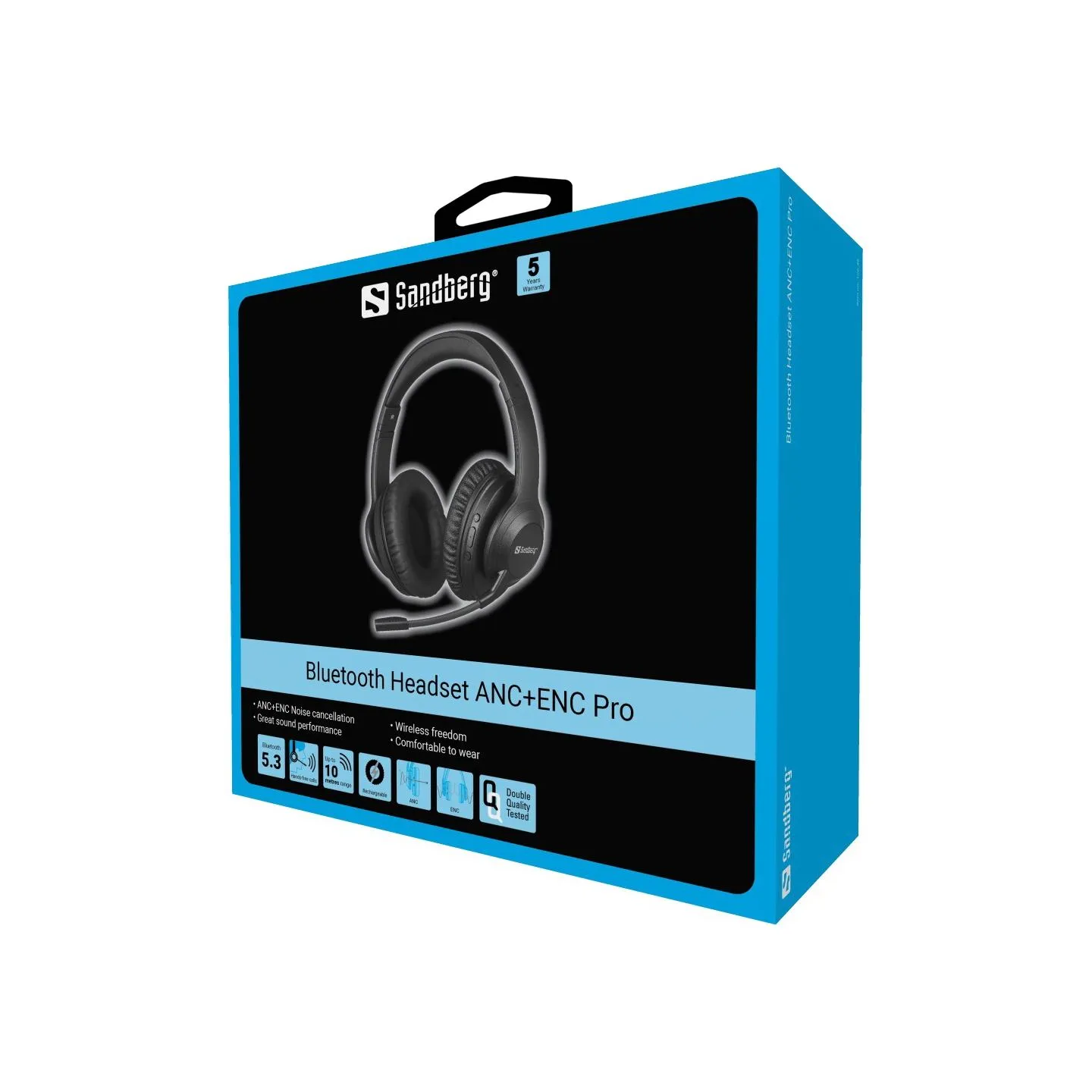 Sandberg 126-45 Bluetooth Headset ANC+ENC Pro