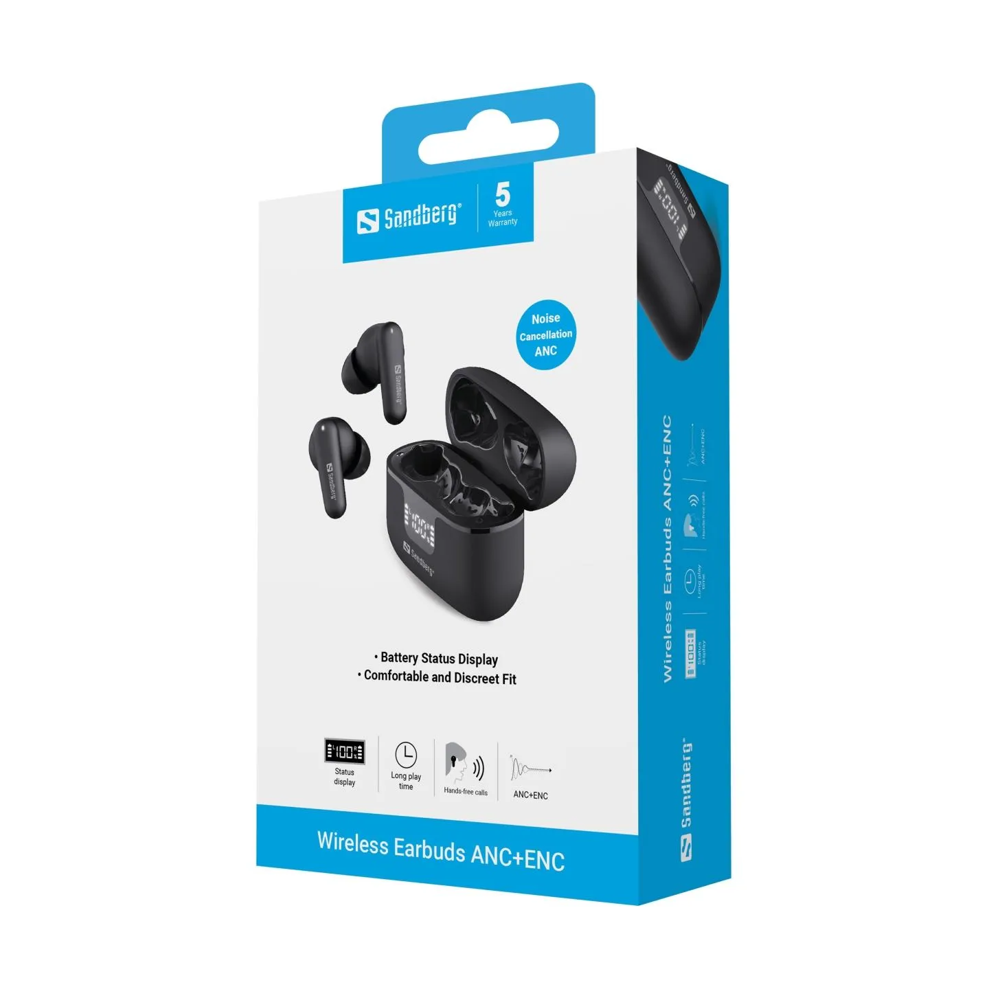 Sandberg 126-52 Wireless Earbuds ANC+ENC