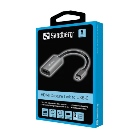 Sandberg 136-36 HDMI Capture Link to USB-C
