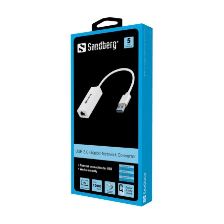 Sandberg 133-90 USB3.0 Gigabit Network Adapter