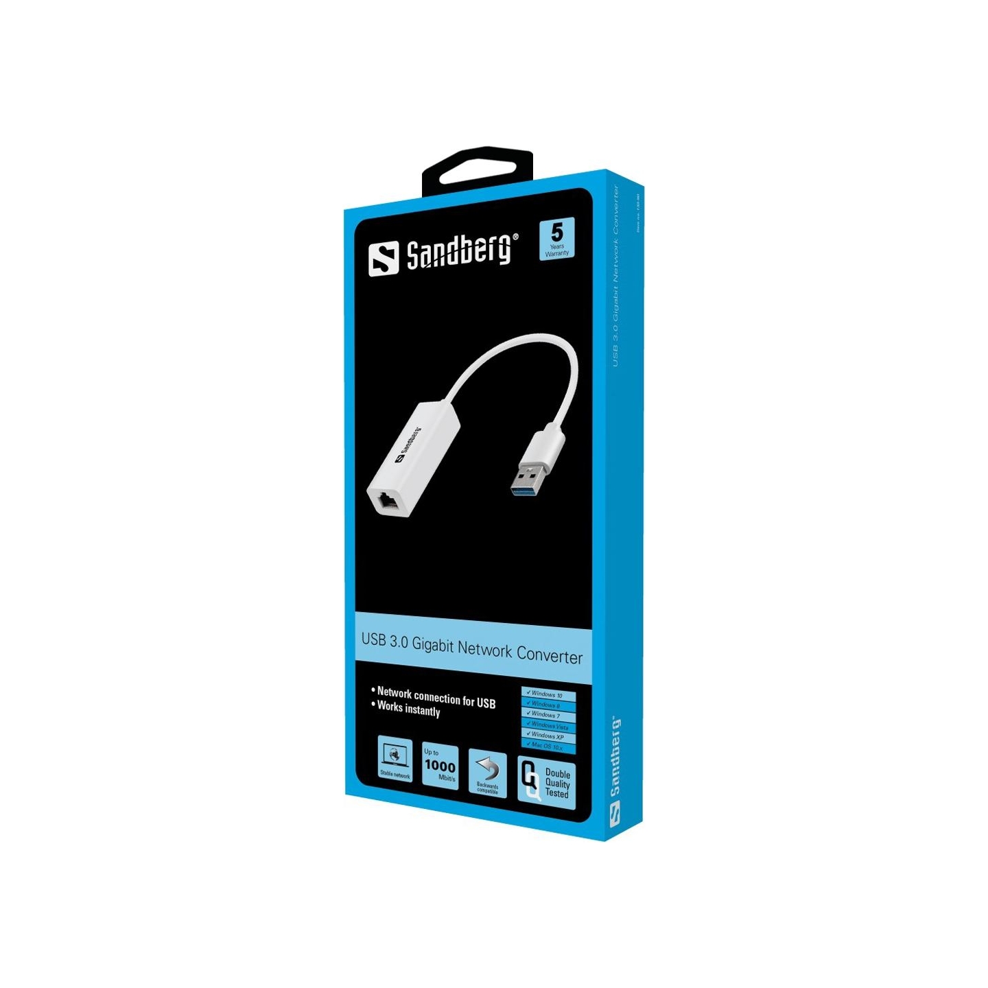 Sandberg 133-90 USB3.0 Gigabit Network Adapter