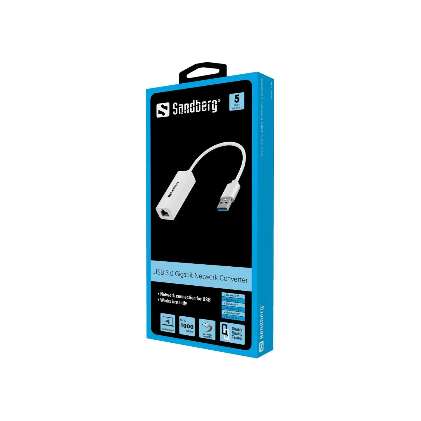 Sandberg 133-90 USB3.0 Gigabit Network Adapter