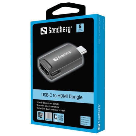 Sandberg 136-34 USB-C to HDMI Dongle