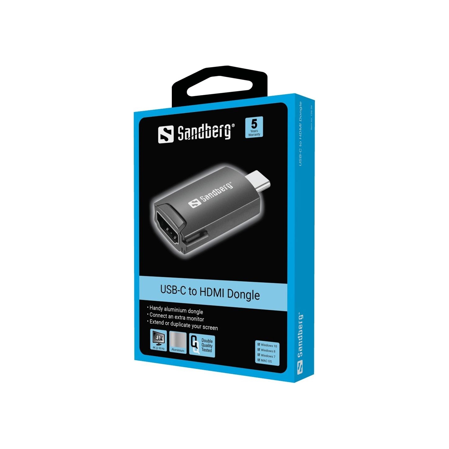 Sandberg 136-34 USB-C to HDMI Dongle