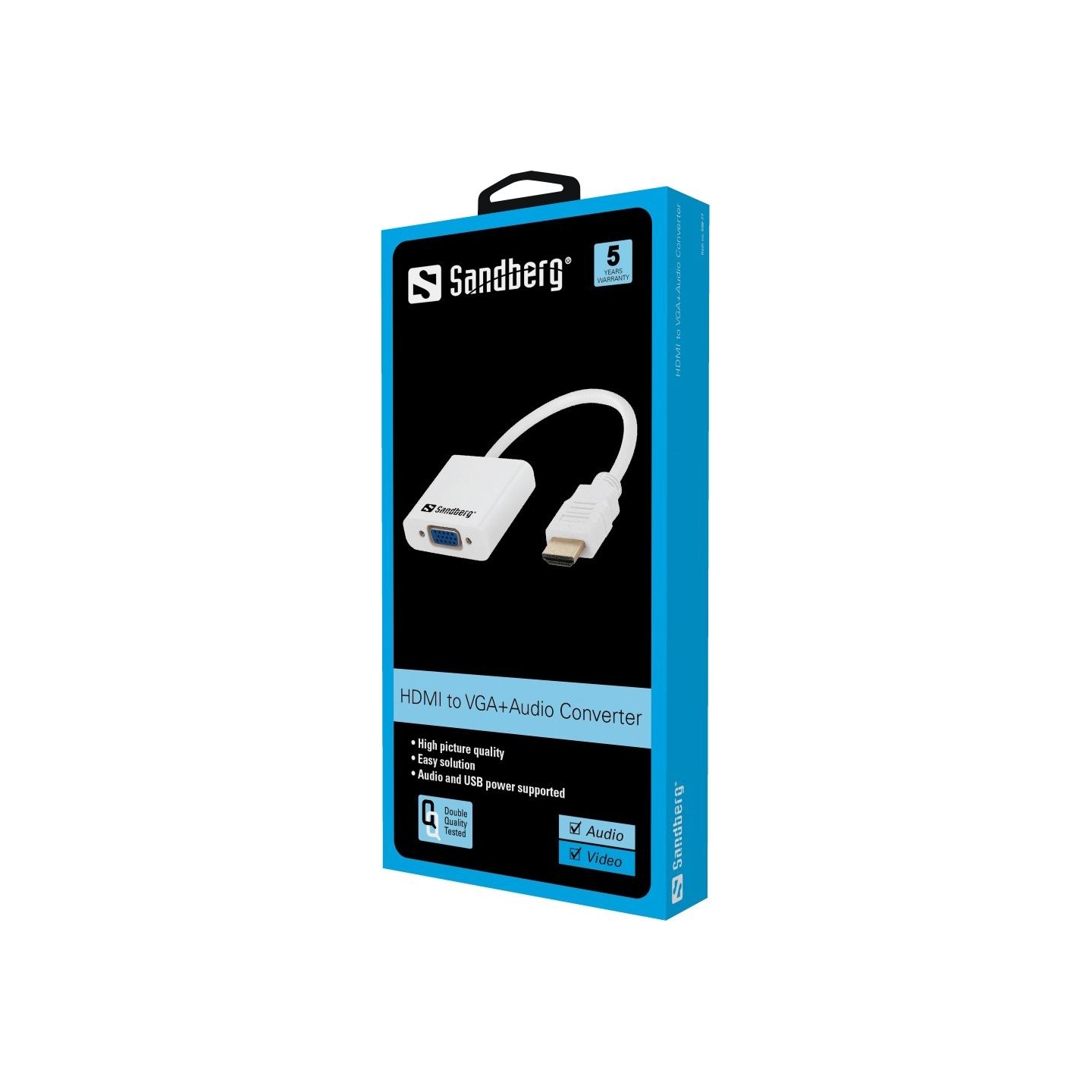 Sandberg 508-77 HDMI to VGA+Audio Converter