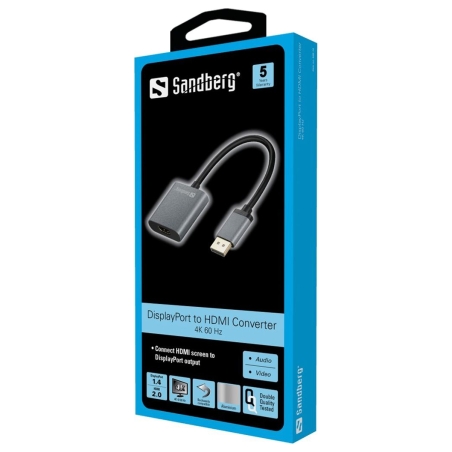 Sandberg 509-19 Adapter DP1.4>HDMI2.0 4K60
