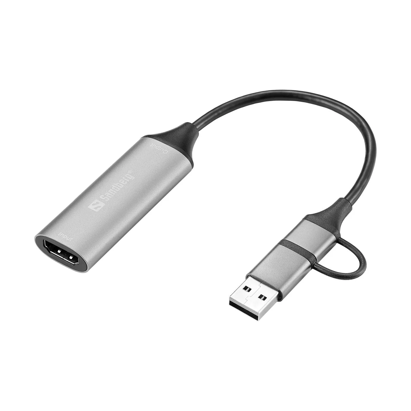 Sandberg 136-70 HDMI Capture Link to USB-C/A