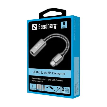Sandberg 136-27 USB-C Audio Adapter