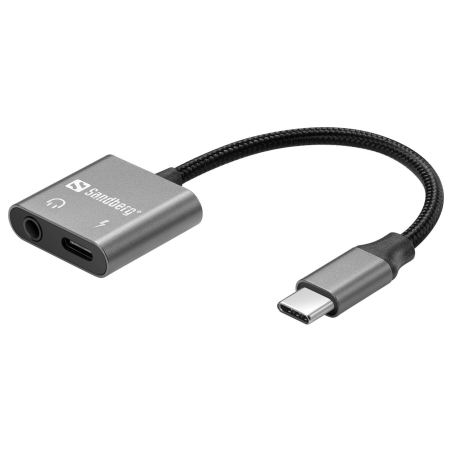 Sandberg 136-67 USB-C Audio Adapter PD65W