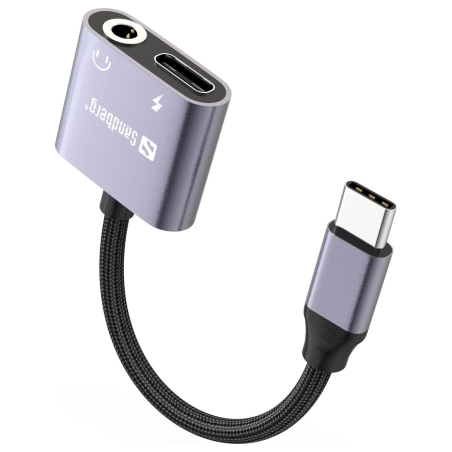 Sandberg 136-67 USB-C Audio Adapter PD65W