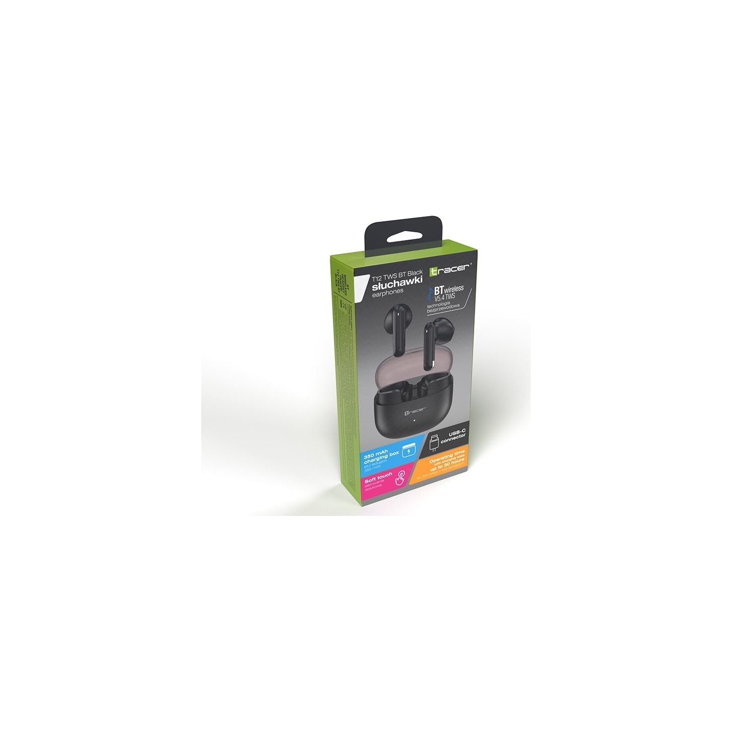 Tracer 47783 T12 TWS BT Black