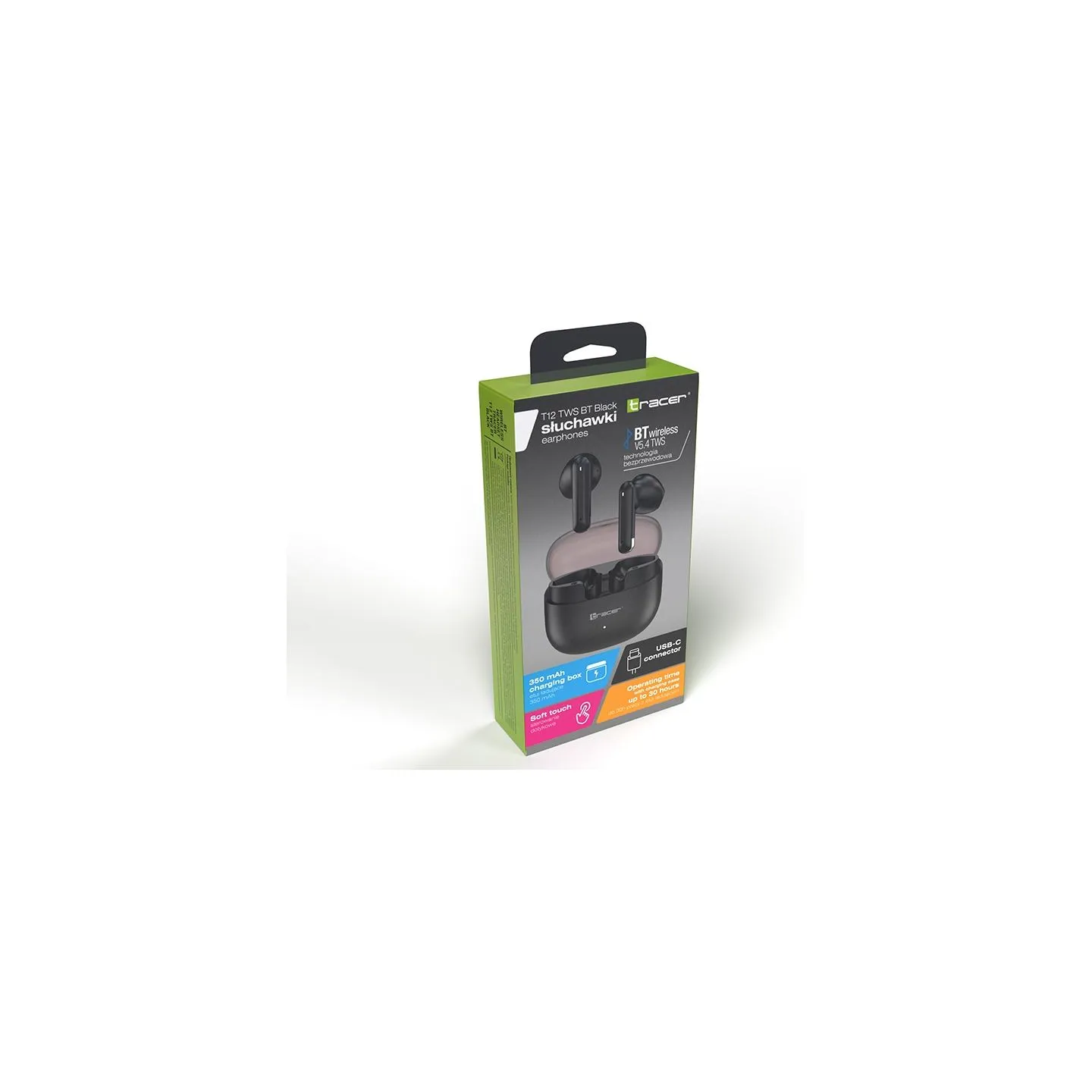 Tracer 47783 T12 TWS BT Black
