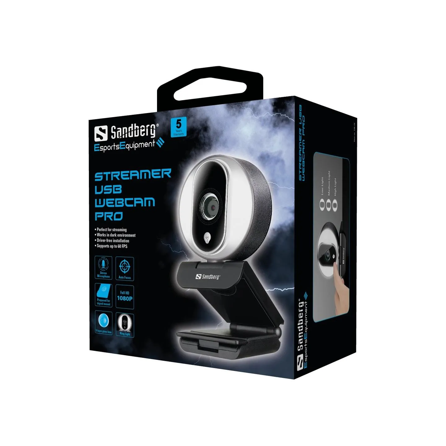 Sandberg 134-12 Streamer USB Webcam Pro