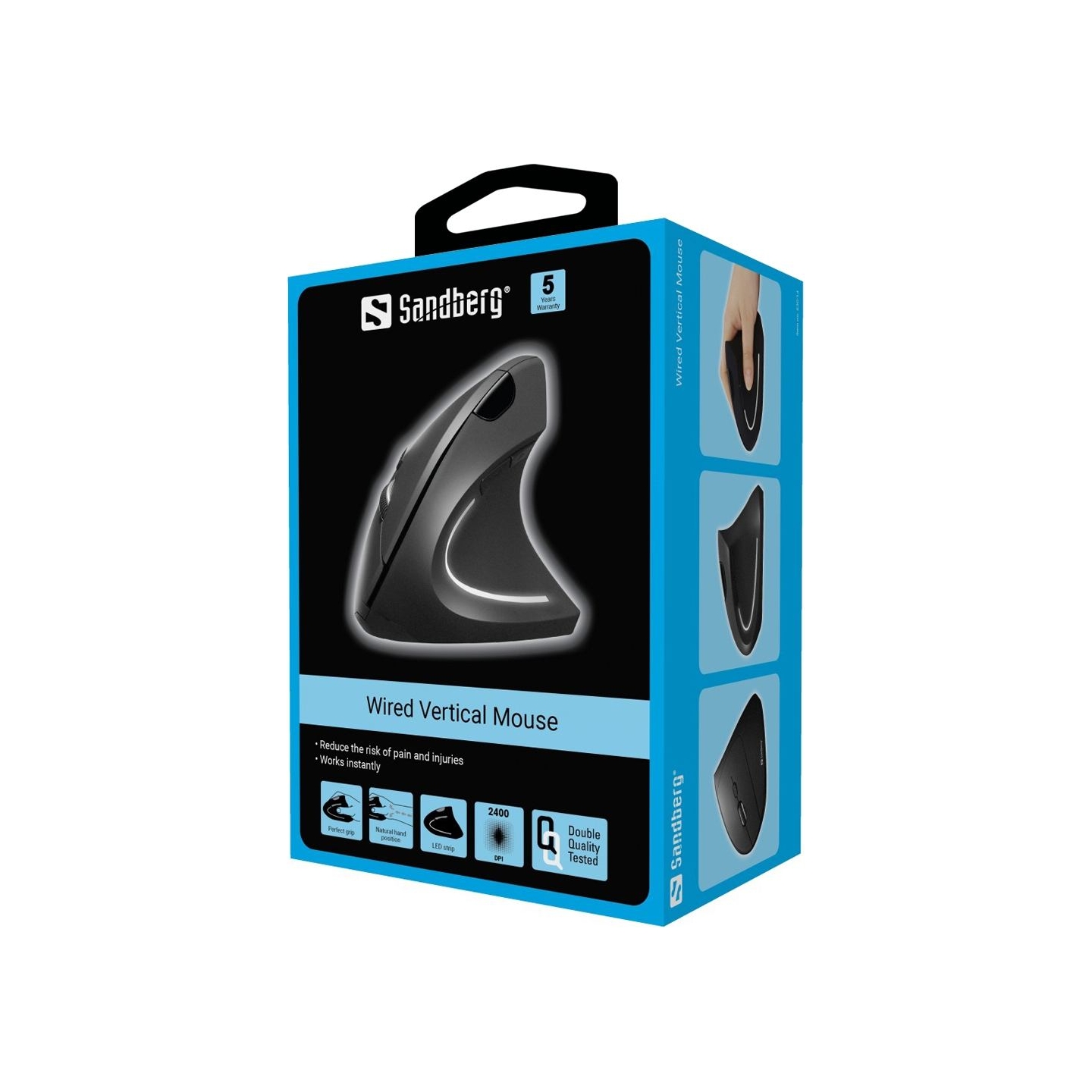 Sandberg 630-14 Wired Vertical Mouse