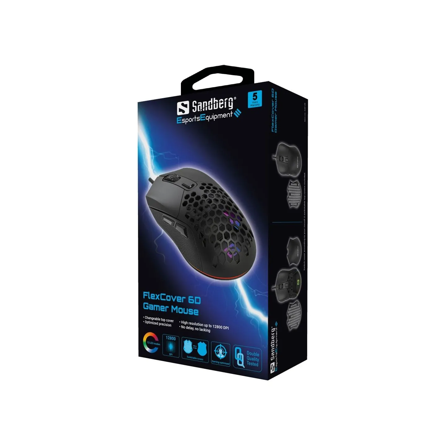 Sandberg 640-28 FlexCover 6D Gamer Mouse
