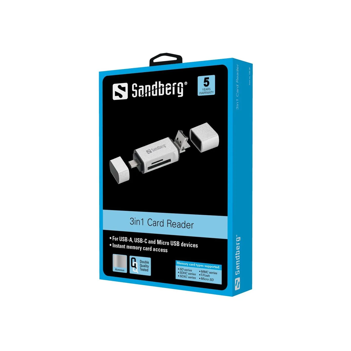 Sandberg 136-28 3 in 1 Card Reader