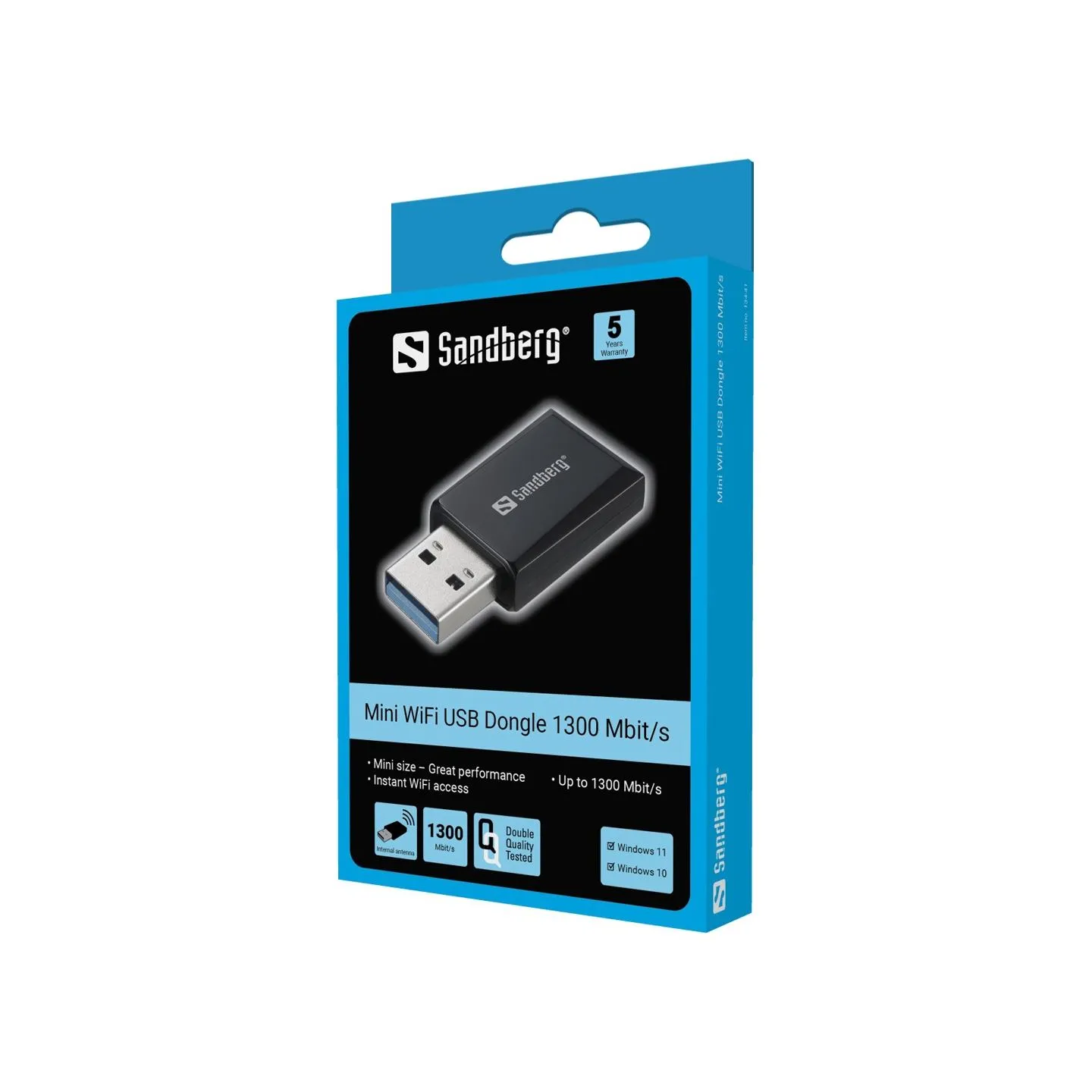 Sandberg 134-41 Mini WiFi Dongle 1300Mbit/s