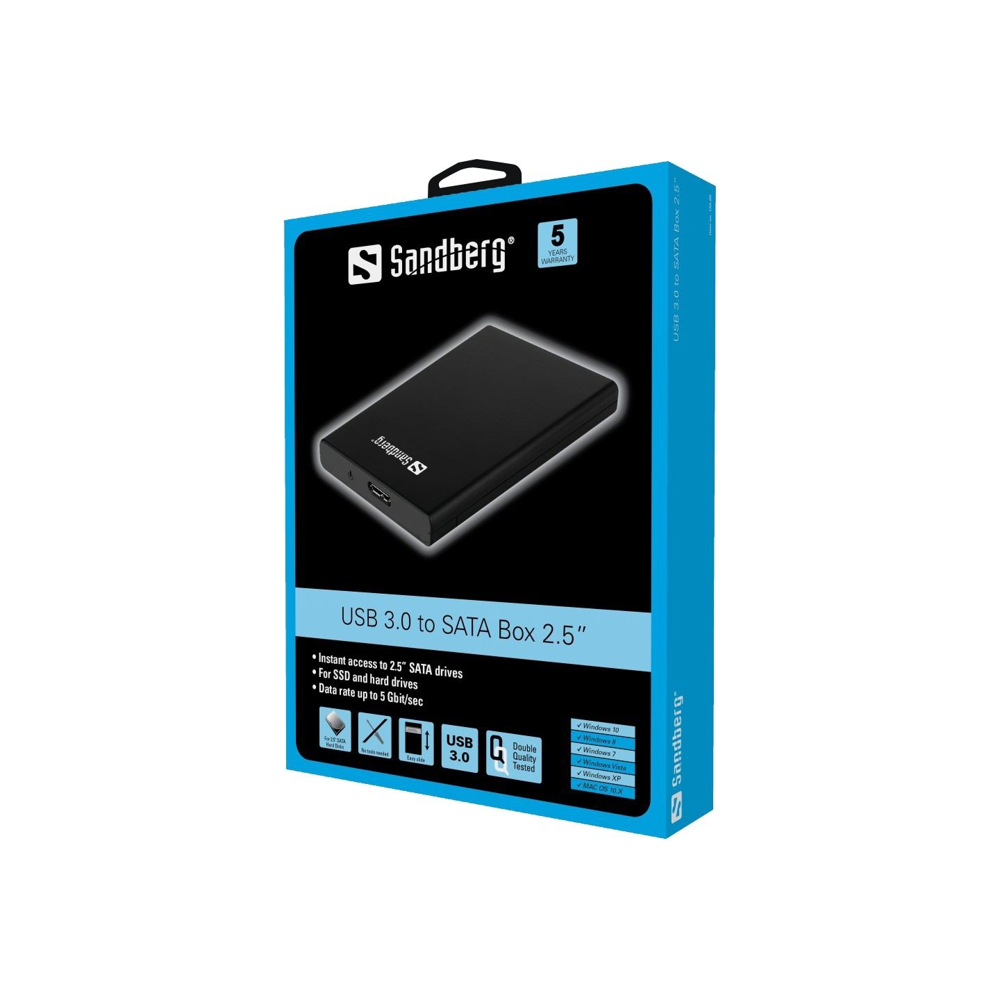 Sandberg 133-89 USB 3.0 to Sata Box 2.5