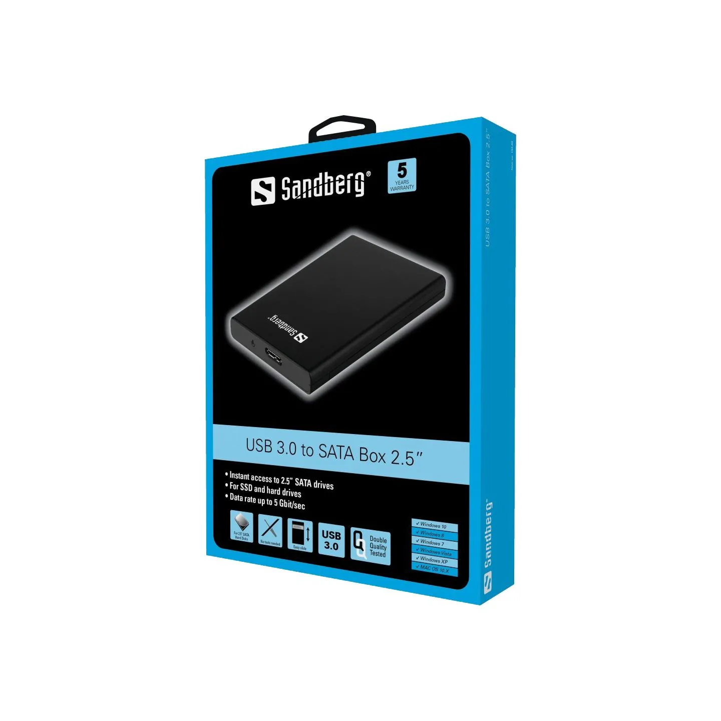 Sandberg 133-89 USB 3.0 to Sata Box 2.5