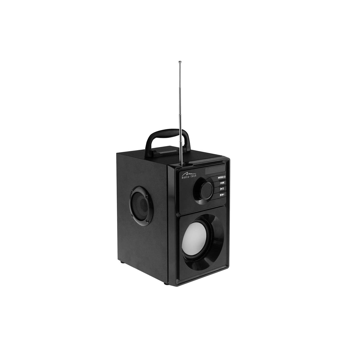 Media-Tech MT3179 Boombox Silver
