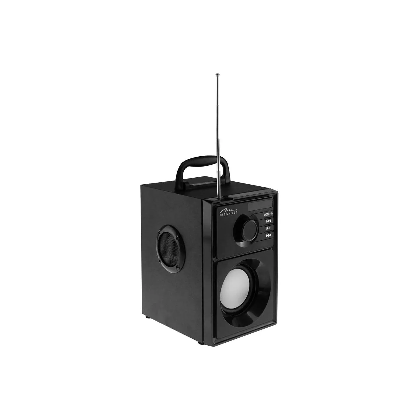Media-Tech MT3179 Boombox Silver