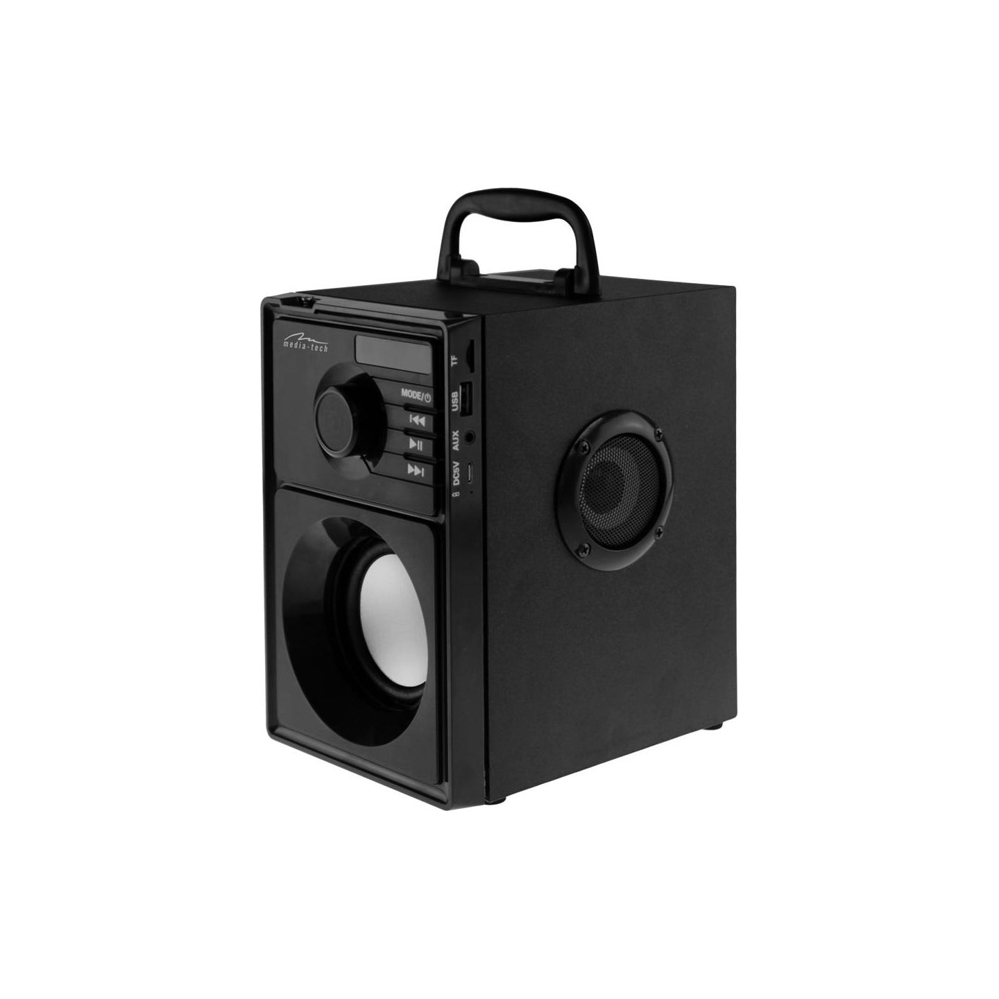 Media-Tech MT3179 Boombox Silver